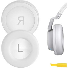 Geekria QuickFit rezerves austiņu spilventiņi AKG K845BT K845 K545 K540 austiņām - balti