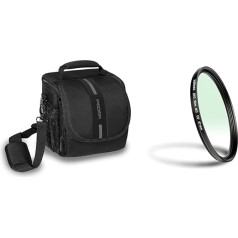 Pedea Essex DSLR Camera Bag & Walimex Pro UV Filter Slim MC 67 mm Защита от ультрафиолетовых лучей и загрязнений