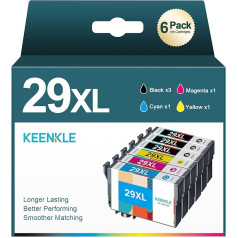 KEENKLE Multipack 29 29 XL spausdintuvo kasetės, suderinamos su 