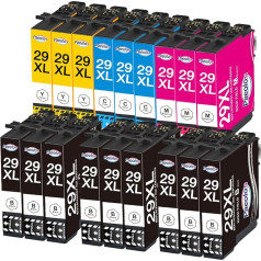 Paeolos 29XL Multipack for Epson 29 XL printeru kasetnes Epson XP 352 tintes kasetnes XP 342 XP-442 XP-235 XP-432 XP-332 XP-245 XP-345 XP-445 XP-455 XP-435 XP-335 XP-247 XP-255 XP-45 2, 18er