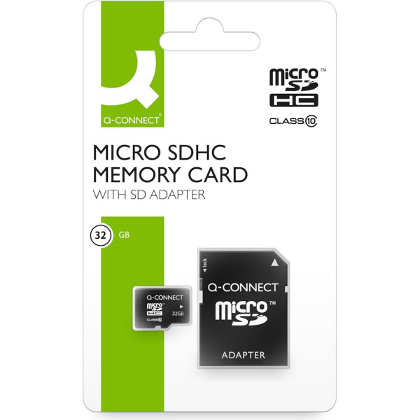 Q-Connect KF16013 MicroSD karte 32 GB, 10-1 klase