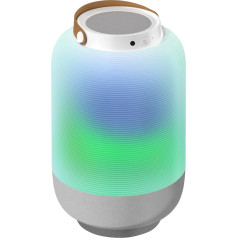 i-box Bluetooth skaļrunis, bezvadu āra skaļrunis, pārnēsājams Bluetooth skaļrunis ar apgaismojumu, 10 W stereo skaļruņi, regulējama krāsu sinhronizācija, RGB apgaismojums, uzlādējams