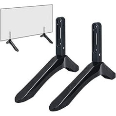 kyaoayo TV Stand Legs, Universal TV Stand Compatible, TV Base Base Feet, TV Mount, TV Mounts & Stand, TV Stand Bracket Legs with Screws, for 32 to 65 Inch Screen (a)