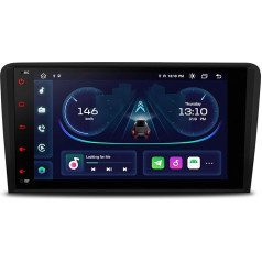 XTRONS 8 collu Android 10.0 auto radio ar skārienjūtīgo ekrānu Quad Core 2GB RAM 16GB ROM Multimediju atskaņotājs ar DSP Full RCA izeju 4G WiFi Bluetooth DAB OBD2 TPMS mūzikas straumēšana Audi A3 S3 RS3