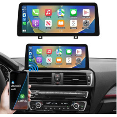 Road Top 12,3 Zoll Autoradio Touchscreen Wireless CarPlay Android Auto für BMW 1 2 Serie F20/F21/F22/F23 2013-2015 Jahr mit NBT System, Auto Stereo Multimedia Autoradio Empfänger ...