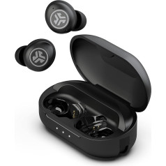 JLab JBuds Air Pro In-Ear austiņas bezvadu Bluetooth ar iebūvētu flīžu izsekošanas ierīci, patiesi bezvadu austiņas, 36+ stundu austiņas, austiņas ar mikrofonu, USB uzlādes kārba, Dual Connect, EQ3 skaņa,