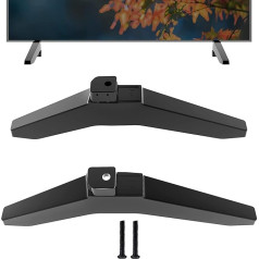 TV Legs for LG TV Stand Replacement, Table Top TV Stand Base for LG 43 Inch 4K Smart TV 43UM7300AUE 43UK6500AUA 43UK6090PUA 43UK6200PUA, TV Stand Legs with Screws