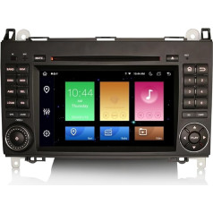 GONFEN astoņu kodolu Android 12.0 autoradio Mercedes-Benz A/B klases W169 W245 Viano Vito Sprinter VW Crafter DAB+ Navi DSP WiFi OBD2 TPMS DVB-T2 Bluetooth CarPlay Android auto A2DP 4GB RAM 64GB ROM