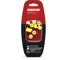 Shure EAYLF1-10 Schaumstoff-Ohrpassstücke für SE Ohrhörer (10 St.), dzeltens