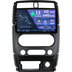 MISONDA Android Doppel DIN Autoradio Für Suzuki Jimny 3 2005-2019 GPS |Gratis Rückkamera|9 Zoll | 4G+64G|Carplay| DSP| Unterstützt DAB/WiFi/BT5.0/USB/MirrorLink/SWC/Aux/RDS