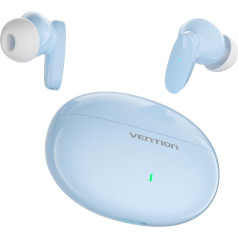 VENTION In-Ear austiņas Bluetooth 5.3 TWS bezvadu HiFi Stereo bezvadu austiņas ar trokšņu slāpēšanu iebūvēts mikrofons iPhone Android Blue