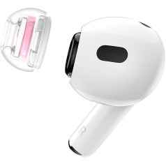 SpinFit Superfine priekš AirPods Pro 1. un 2. paaudzes austiņām - S (viens pāris) (iebūvēti ausu aizbāžņi)