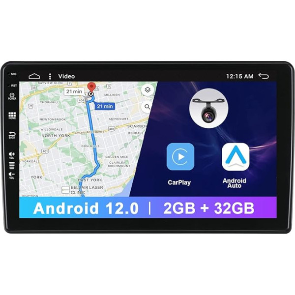 9 collu IPS Android 12 auto radio Mercedes Benz W209 W203 | Bezmaksas aizmugures skata kamera | Atbalsta Carplay/DAB/WiFi/BT5.0/USB/MirrorLink/SWC/FM/AM/RDS-2G+32G