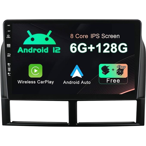 SXAUTO - 6G+128G - Android 12 IPS auto radio Jeep Grand Cherokee WJ (1998-2004) - Iebūvēts Carplay/Android Car/DSP - LED kamera + MIC - DAB stūres vadības pults Fast Boot 360-CAM WiFi - 2 DIN 9