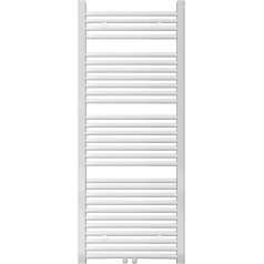 S SIENOC 600 x 1500 mm Balts vidēja savienojuma vannas istabas radiatora dvieļu turētājs 729 Watt