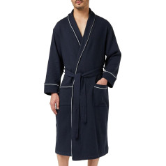 Amazon Essentials Mens Lightweight Waffle Pique Bathrobe (Available in Big & Tall)