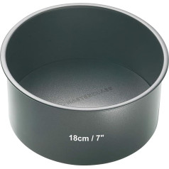 Master Class 18cm Non-Stick Round Deep Cake Pan With Loose Base