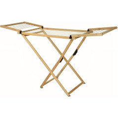 Clothes Drying Rack Foldable Wooden Beech