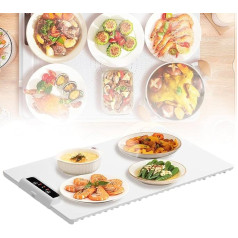 Warmit Pro 2.0 Smart Heating Tray with Nano Coating, Electric Warming Trays for Food, Portable Electric Warming Tray Silicone, Electric Warming Tray with Adjustable Temperature, Food Warmer