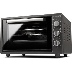 G3 Ferrari G10147 Rostò Titanium 37 Elektrinė orkaitė 1300 W 37 litrų talpos 40-280 °C Metalinis antracitas