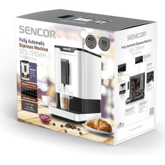 SENCOR SES 7210WH-Machine Expresso Automatic Café à Grain