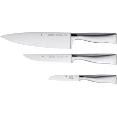 WMF Grand Gourmet Messerset 3teilig, Ražots Vācijā, 3 Messer geschmiedet, Küchenmesser, Performance Cut, Spezialklingenstahl