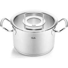 Fissler Original Profi Collection / Nerūsējošā tērauda katls (diametrs 20 cm, 3,9 l) Katli ar stikla vāku - Indukcija