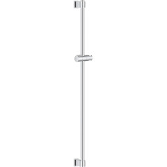 GROHE Vitalio 26961001 Shower Rail 90 cm (Adjustable Upper Fastener, with Glider and Joint Piece, Durable), Chrome,