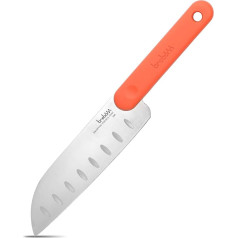 Trebonn - Santoku nazis, Santoku virtuves nazis, japāņu nerūsējošā tērauda asmens 18 cm, neslīdošs Soft Touch rokturis