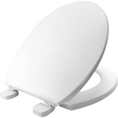 BEMIS Chester Eco Eco Recycled Plastic Toilet Seat | Ultra-Fix patentēts un izturīgs, bez svārstībām | Piemērots lielākajai daļai ovālu tualešu | Viegla uzstādīšana