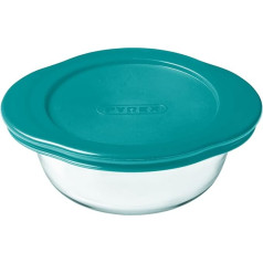 Pyrex Cook & Store Glasbehälter für Lebensmittel, apaļš, 2,3L