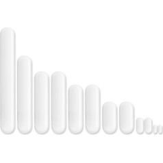 Magnetiniai laboratoriniai maišytuvai PTFE, 12 vnt.