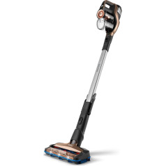 Philips FC6826/01 SpeedPro Max Cordless Vacuum Cleaner with Battery, 360 Degree Suction Nozzle, 65 Min. battery life, integrated accessories)