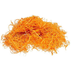 NaDeco Cirtainās sūnas Orange 50 g Curlymoos Tillandsia Moss Dekoratīvās sūnas Amatniecības sūnas Dekoratīvās sūnas Amatniecības sūnas Dekoratīvās sūnas Amatniecības sūnas Amatniecības sūnas