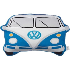 Puckator Plīša Volkswagen Bulli VW Bus T1 formas zils spilvens