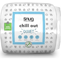 SnuG Chill Out 4,5 Tog King Size sega, balta