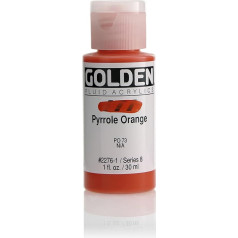 Pro-Art Wandbild Golden Fluid Farbe 1 unce - piroloranža oranžā krāsā