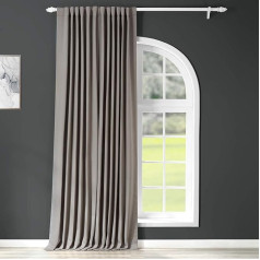 halben Preis Drapes boch-193810-84-dw Doublewide Verdunkelungsvorhang, Neutrales Grau, 100 x 108