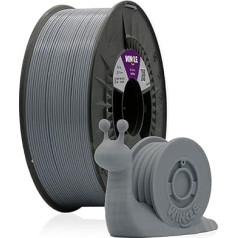 Winkle HD Filament | Pla 1,75 mm | Filamentu drukāšana | 3D printeris | 3D Filaments | Pelnu pelnu pelēks | Spole 1000 g