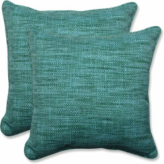 Pillow Perfect Remi Lagoon Überwurfkissen für drinnen und draußen, 47 cm, 2 Stück