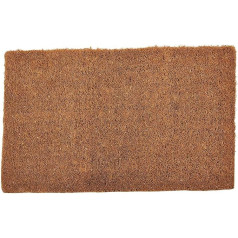 William Armes Dandy Kersey Hand aus gewebter Kokosfaser Fußmatte mit Jute, Natur, X-Large