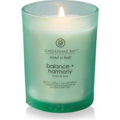 Chesapeake Bay Candle Duftkerze Balance + Harmony (Seerose Birne), vidēja, Wohnkultur