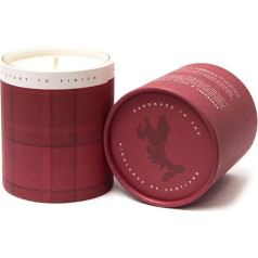 Isle of Skye Candle Company Raspberry und weiß Ginger Scottish Reihe Box Kerze, weiß