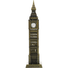 Veemoon England Big Ben Statue Modelis Arhitektūra Anglija Big Ben Tower Clock Statue Statuette Kolekcija Tūrisma Suvenīrs Puse Galda virsmu apdare