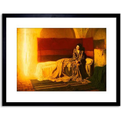 Wee Blue Coo Tanner The Annunciation 9x7'' Framed Art Print F97x13797