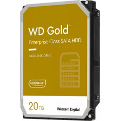 wd gold enterprise 20tb 3.5 sata 512mb 7200rpm cietais disks