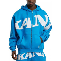 Karl Kani Svīteris Wavy Retro Os Full Zip Hoodie M 6022340 / L