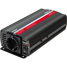 Invertors 12V/230V 500W (F tipa savienotājs :vācu)