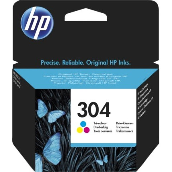 Tinte hp color hp 304, hp304=n9k05ae, 100 lpp.