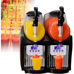 XNYXLPP Slushy Maker Auksto dzērienu mašīna 5L tvertne Margarita Maker 10 minūtes Pirmais veidošanas laiks veikals Slush Truck Bar